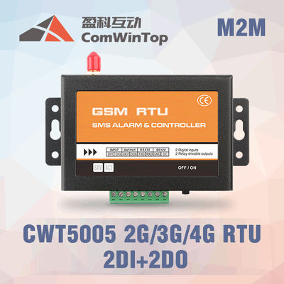 China Alarme industrial de SMS do controlador de CWT5005B G/M RTU com saída do relé 2Di 1 fornecedor