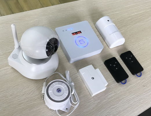 China Sistema de alarme sem fio da G/M da segurança interna com característica esperta do alarme da baixa potência de PIR fornecedor
