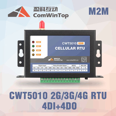 China Alarme industrial de Sms do controlador de CWT5010 G/M Rtu com 4 Di e 4Do fornecedor